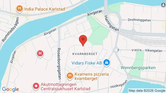 Apartments for rent i Karlstad - kort over placeringen