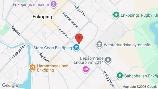 Apartments for rent i Enköping - kort over placeringen