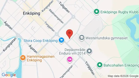 Apartments for rent i Enköping - kort over placeringen