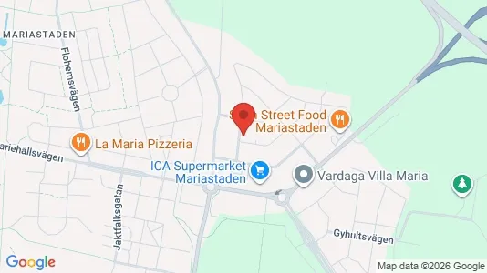 Apartments for rent i Helsingborg - kort over placeringen