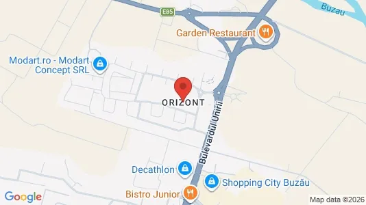 Apartments for rent i Buzău - kort over placeringen