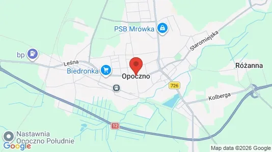 Houses for rent i Opoczyński - kort over placeringen