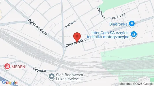Rooms for rent i Gliwice - kort over placeringen