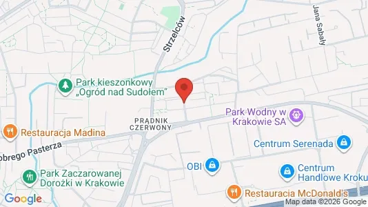 Rooms for rent i Kraków Śródmieście - kort over placeringen