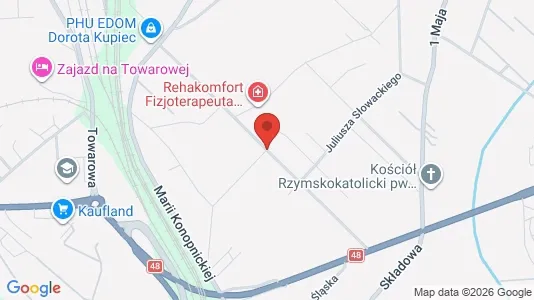 Rooms for rent i Rycki - kort over placeringen