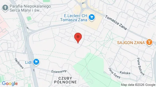Apartments for rent i Lublin - kort over placeringen