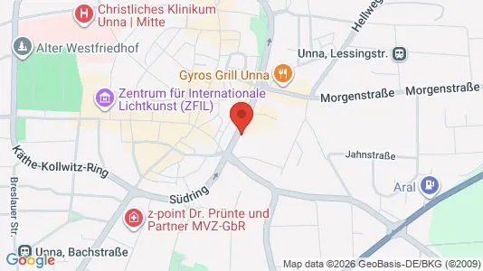 Apartments for rent i Unna - kort over placeringen