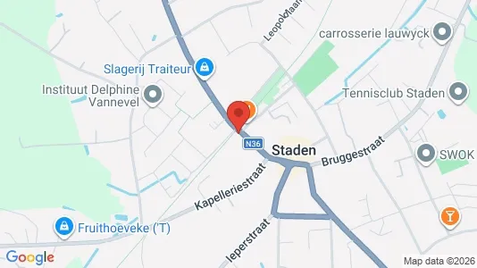 Apartments for rent i Staden - kort over placeringen