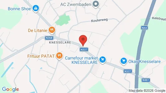 Apartments for rent i Aalter - kort over placeringen