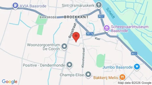 Apartments for rent i Dendermonde - kort over placeringen