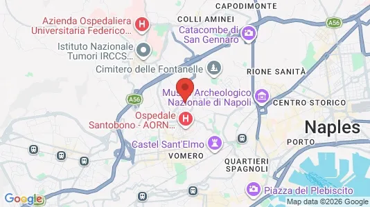Apartments for rent i Napoli Municipalità 5 - kort over placeringen