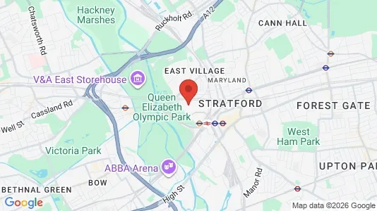Apartments for rent i London E20 - kort over placeringen