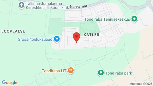 Apartments for rent i Tallinn Kesklinna - kort over placeringen