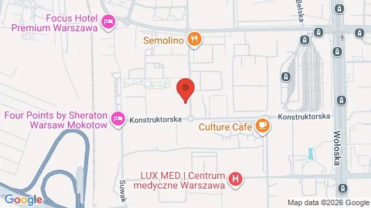 Rooms for rent i Warszawa Wawer - kort over placeringen