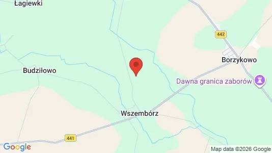Apartments for rent i Wrzesiński - kort over placeringen