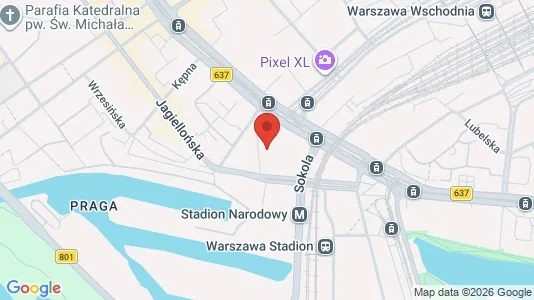 Apartments for rent i Warszawa Wawer - kort over placeringen