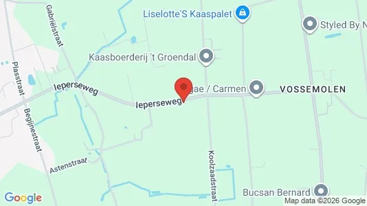 Apartments for rent i Roeselare - kort over placeringen