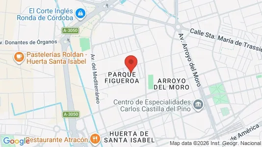 Apartments for rent i Córdoba - kort over placeringen