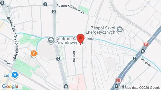 Rooms for rent i Gdańsk - kort over placeringen