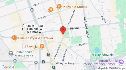 Rooms for rent i Warszawa Wawer - kort over placeringen