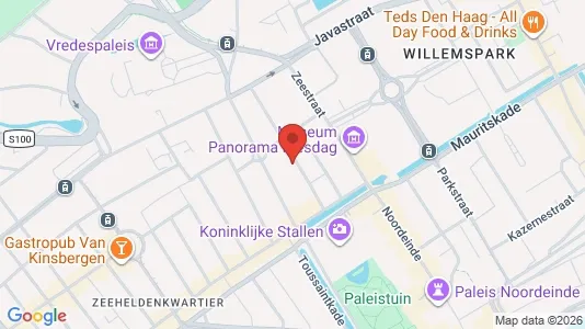 Apartments for rent i The Hague Centrum - kort over placeringen