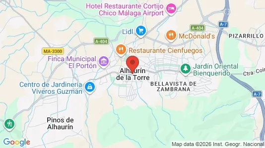 Apartments for rent i Alhaurín de la Torre - kort over placeringen