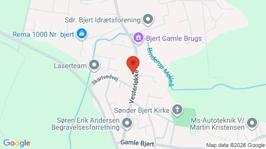 Apartments for rent i Kolding - kort over placeringen