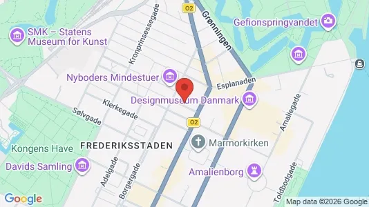Apartments for rent i Copenhagen K - kort over placeringen