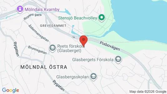 Apartments for rent i Mölndal - kort over placeringen