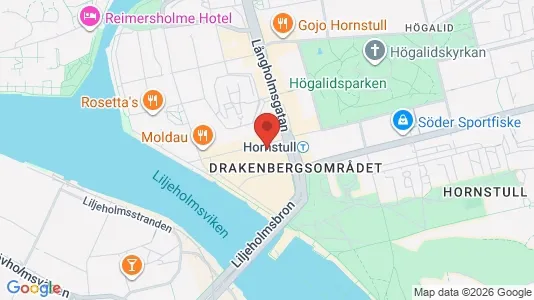 Apartments for rent i Södermalm - kort over placeringen
