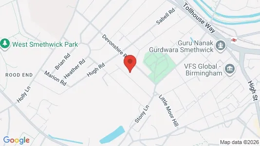 Apartments for rent i Smethwick - West Midlands - kort over placeringen