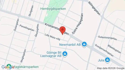 Apartments for rent i Hässleholm - kort over placeringen