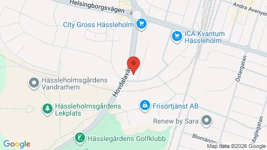 Apartments for rent i Hässleholm - kort over placeringen