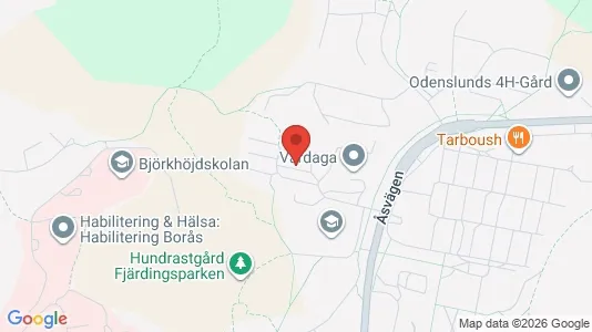 Apartments for rent i Borås - kort over placeringen