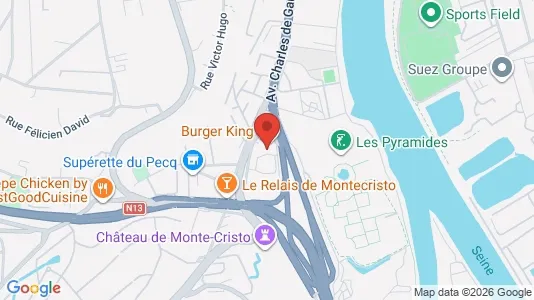 Apartments for rent i Saint-Germain-en-Laye - kort over placeringen