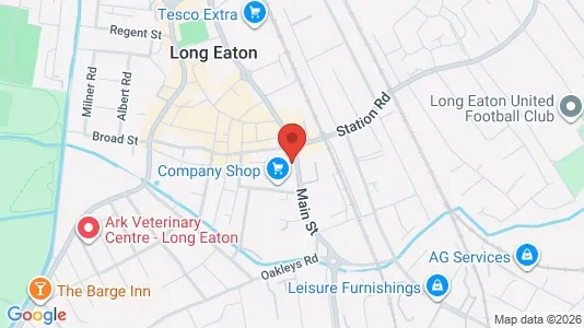 Apartments for rent i Nottingham - Nottinghamshire - kort over placeringen