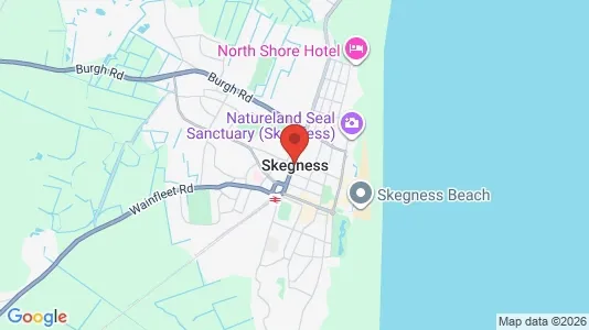 Houses for rent i Skegness - Lincolnshire - kort over placeringen