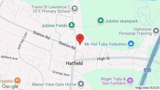 Apartments for rent i Doncaster - South Yorkshire - kort over placeringen