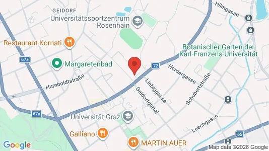 Apartments for rent i Eggersdorf bei Graz - kort over placeringen