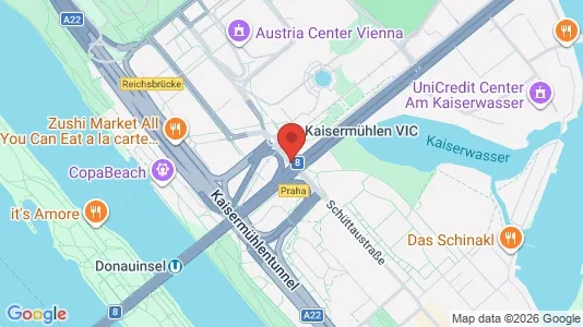 Apartments for rent i Vienna Donaustadt - kort over placeringen