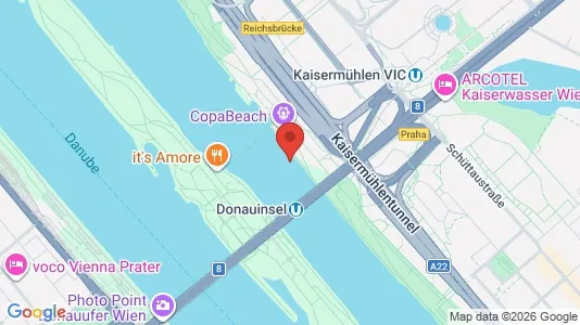 Apartments for rent i Vienna Donaustadt - kort over placeringen
