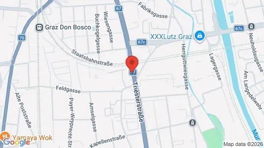 Apartments for rent i Graz - kort over placeringen