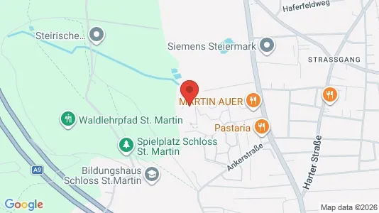 Apartments for rent i Graz - kort over placeringen