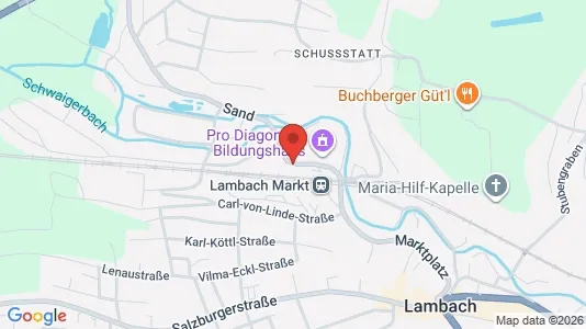 Apartments for rent i Edt bei Lambach - kort over placeringen