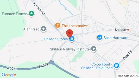 Apartments for rent i Shildon - County Durham - kort over placeringen