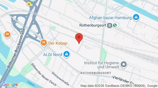 Apartments for rent i Hamburg Mitte - kort over placeringen