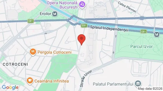 Apartments for rent i Bucharest - Sectorul 5 - kort over placeringen