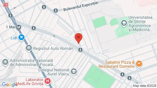 Apartments for rent i Bucharest - Sectorul 1 - kort over placeringen