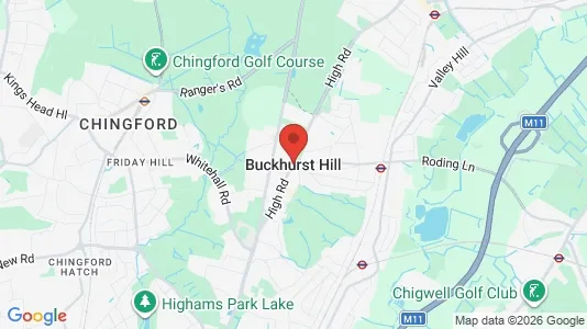 Apartments for rent i Buckhurst Hill - Essex - kort over placeringen