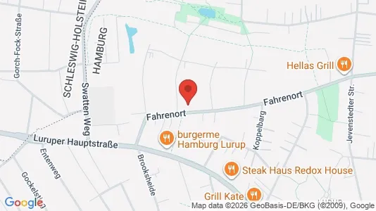 Apartments for rent i Hamburg Altona - kort over placeringen